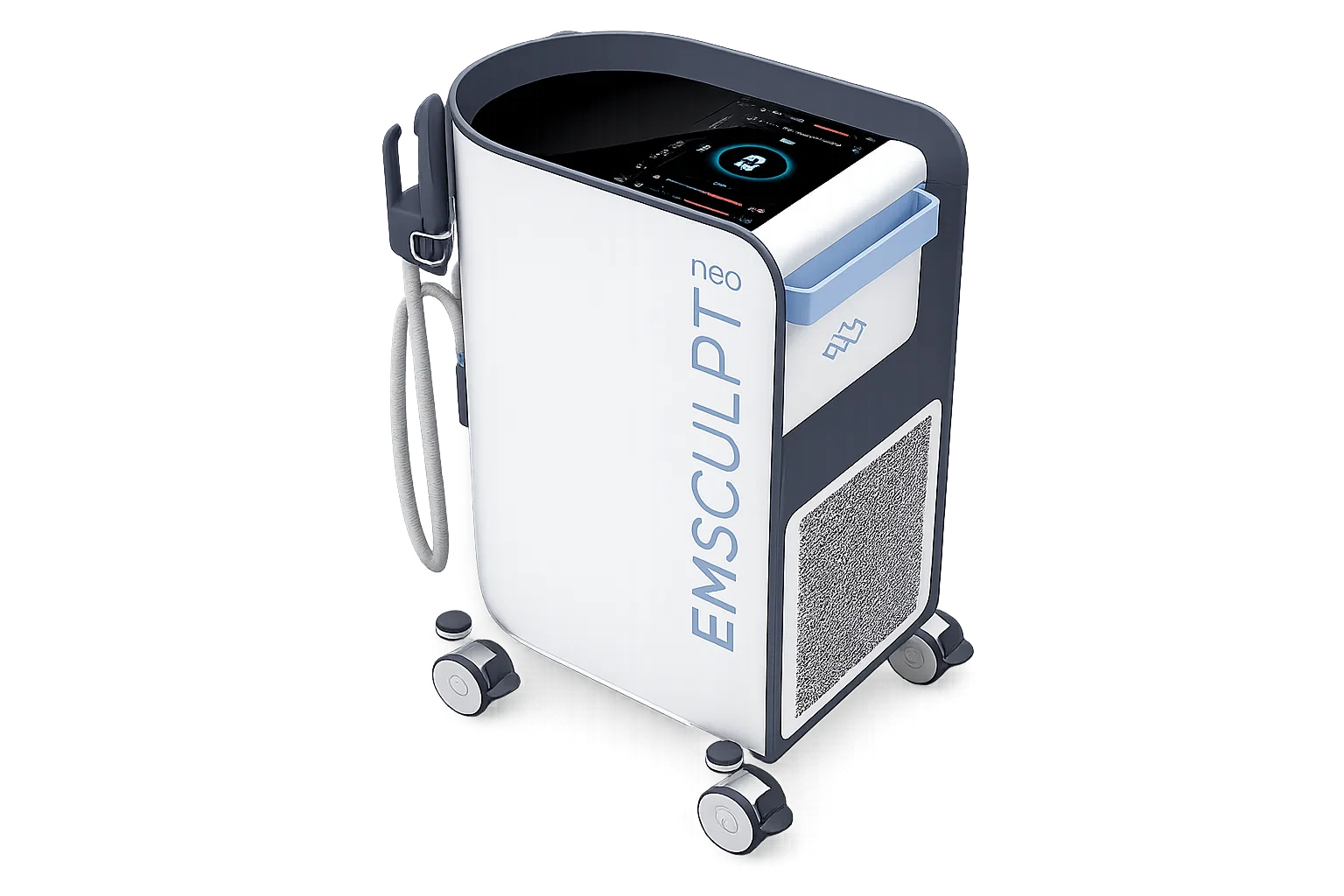 EMSCULPT NEO device used for non-surgical body contouring, muscle building, and fat reduction treatments in NYC